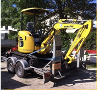Pelle Komatsu 2,6 Tonnes